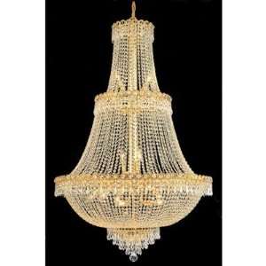  Elegant Lighting 1900G30G/SS chandelier