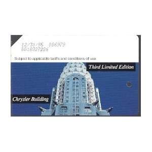  Chrysler Building Collectable Metrocard in MINT condition 