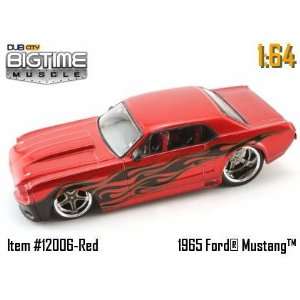   Muscle Red 1965 Ford Mustang 164 Scale Die Cast Car Toys & Games