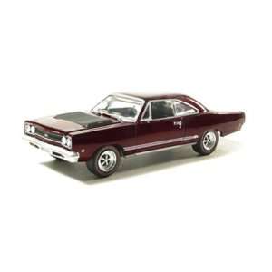  1968 Plymouth GTX 1/64 Burgundy Toys & Games