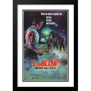 Low Blow 32x45 Framed and Double Matted Movie Poster   Style B   1986 