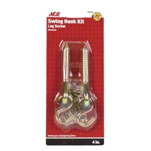  Ace 5 each Porch Swing Hook Kit With Lag Screw (01 3492 
