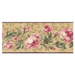Sunworthy Floral Scroll Wallpaper Border PL013154B 