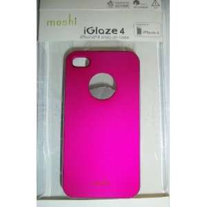  moshi iGlaze 4 Fuschia iPhone 4/4S snap on case Cell 