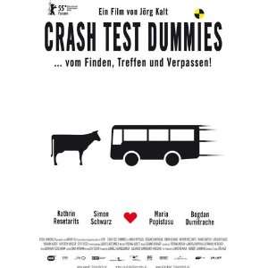  Crash Test Dummies Poster Movie Australian 11 x 17 Inches 