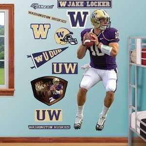  Jake Locker Washington Huskies Fathead NIB Everything 