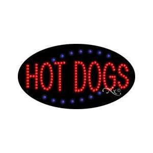  LABYA 24224 Hot Dogs Animated LED Sign