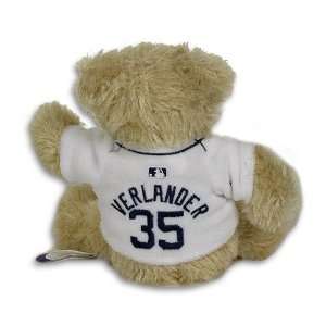  Detroit Tigers Verlander #35 Teddy Bear