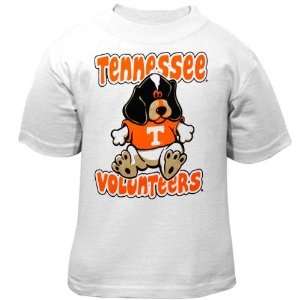  NCAA Tennessee Volunteers Toddler White Stacker T shirt 