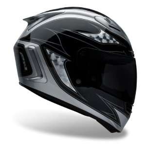  Bell Star Contra Black/Silver Full Face Motorcycle Helmet 