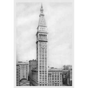  Metropolitan Life Insurance Tower 1911 12x18 Giclee on 