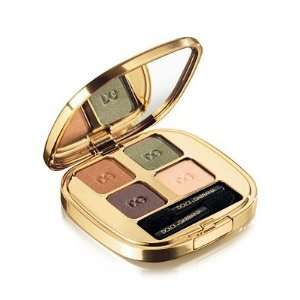    Dolce and Gabbana Smooth Eye Colour Quad   #125 Golds Beauty