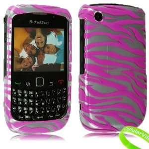 For Blackberry Curve 8520 8530 9300 Cellularvilla (Tm) Pink Silver 