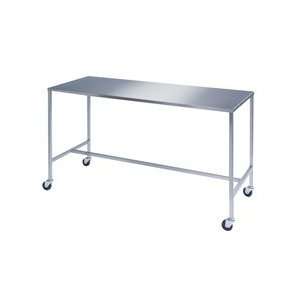  H Brace Instrument Table 24 x 60 x 34, 64 lbs Health 