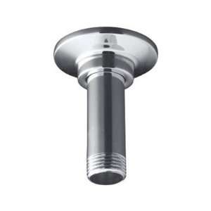  3 Straight Ceiling Mount Showerarm and Flange Finish 