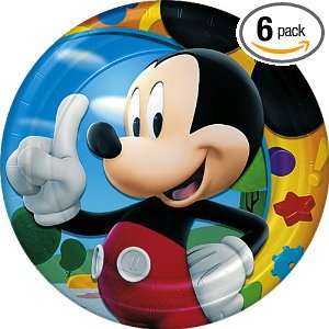  Mickeys Clubhouse Dessert Plates, 8 Count Packages (Pack 
