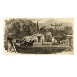  The Toll at Kensington Gate Which Was Demolished in 1864 