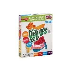 Fruit Roll Ups Scoops Fruit Flavored Snacks, Fruity Ice Cream Flavors 