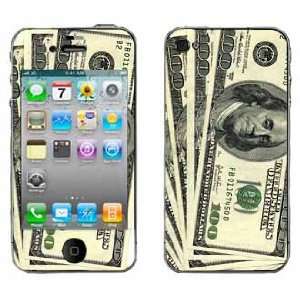   Dollar Bills Skin for Apple iPhone 4 4G 4th Generation Cell Phones