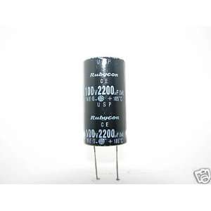  Capacitor 2200 uf 100V   2200uf/ 100 V Elect 10 pc New 