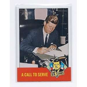  2012 Topps Heritage The JFK Story #JFK6 A Call to Service 