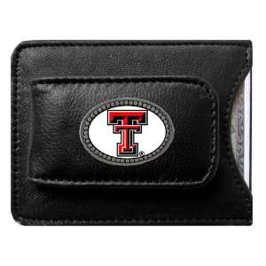  Texas Tech Red Raiders Logo Credit Card/Money Clip Holder 