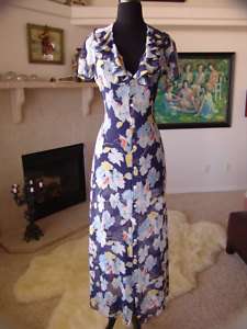 NWT $365 POLO RALPH LAUREN Floral Silk Georgette Dress  