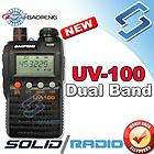 BAOFENG UV 100 136 174/400 470​​Mhz Dual band mini Radio
