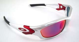   Sunglasses Straight Jacket White Chrome w/+Red Iridium #04 329  