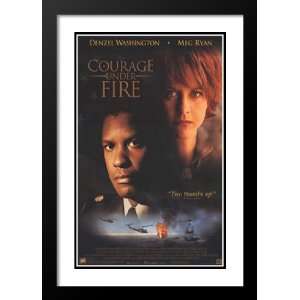  Courage Under Fire 20x26 Framed and Double Matted Movie 