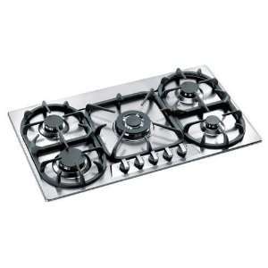  Bertazzoni P34500X 34In Stainless Steel Gas Cooktop 