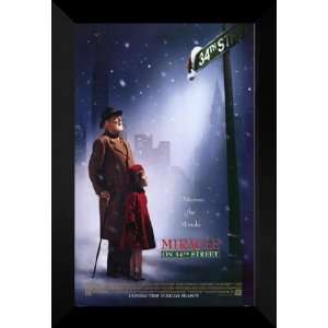  The Miracle on 34th Street 27x40 FRAMED Movie Poster