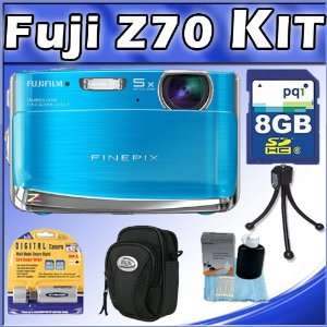 Fujifilm FinePix Z70 12 MP Digital Camera w/ 5x Optical Zoom, 2.7 Inch 