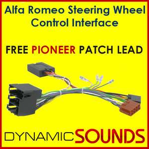 ALFA ROMEO Giulietta Steering Stalk Control Adaptor CTSAR004 for 