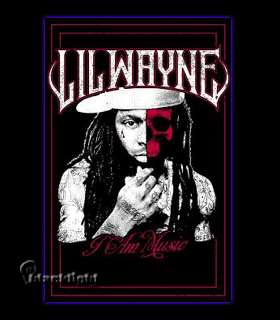 Lil Wayne I Am Music Blacklight Responsive Poster  