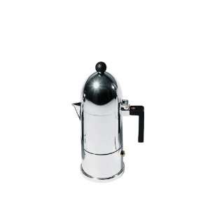 Alessi La Cupola Espresso Maker   Medium   Black Handle  