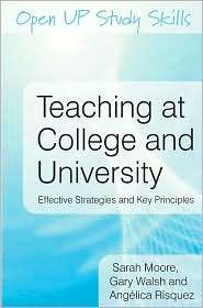 Teaching at College and University, (0335221106), Sarah Moore 