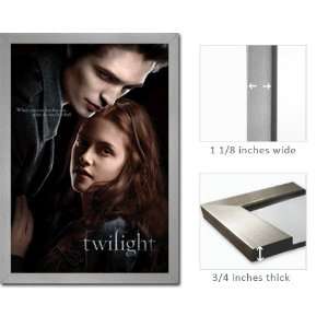 Silver Framed Twilight Ed Bella 3D Lenticular Illusion Poster Fr 
