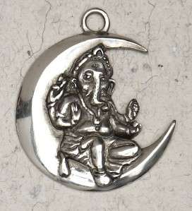 Pewter Pendant Ganesha VEDA 542  