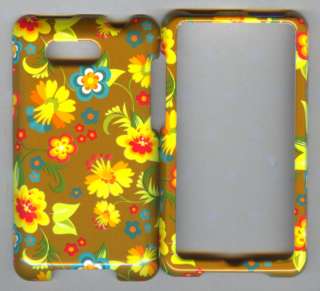 Phone Cover Case for HTC Aria AT&T Faceplate FlowerGr  