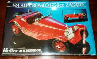 Heller 124 Alfa Romeo 1750cc Zagato #80715  