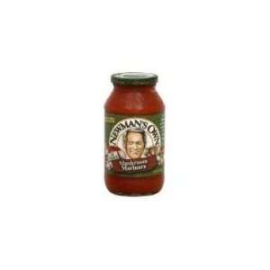 Newmans Own Marinara Pasta Sauce With Mushrooms (3x24 OZ)