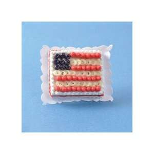 Miniature Fruity Fourth of July Cake sold at Miniatures 