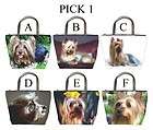 Silky Terrier Dog Puppy Puppies A F Bucket Bag Handbag 