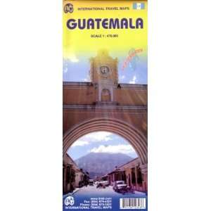  Guatemala 1470,000 Travel Map (International Travel 