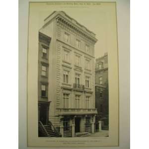   House of W. E. D. Stokes on 54th Street, New York, NY 