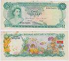 bahamas queen elizabeth ii one dollar l 1968 p 27