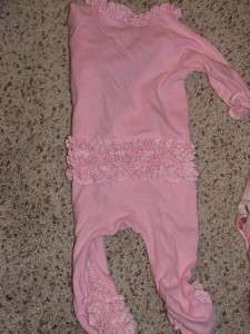 Girls Boutique Lot Footed Outfits Mud Pie Haute Baby 3 6 Months 