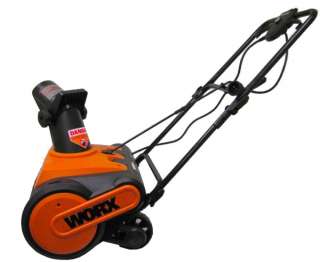   18 Electric Snow Thrower/Blower up to 30 Feet, 13 Amp Orange  