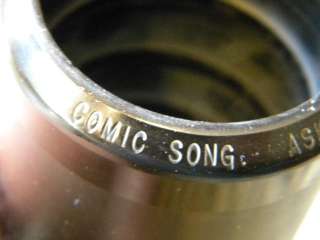 Edison 2 Min Black Phonograph Record Cylinder #9551 Comic Song  